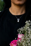 Love Circle Pure Pearl Diamond Pendant
