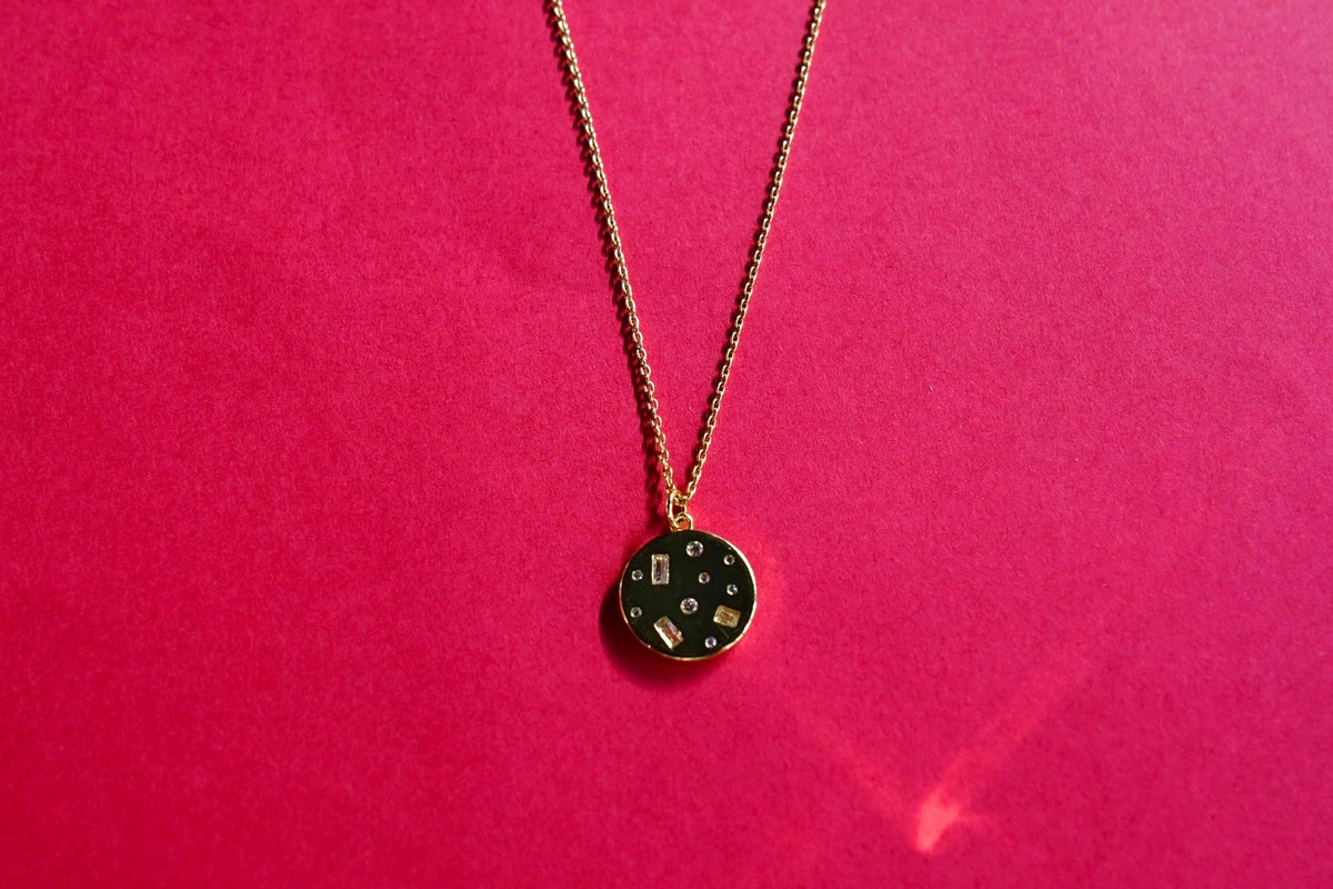Round Studded Necklace